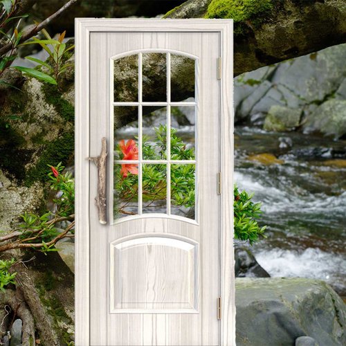 個性ある 流木ドア取っ手・流木ドアノブ・流木ドアハンドル・ 木製ドア