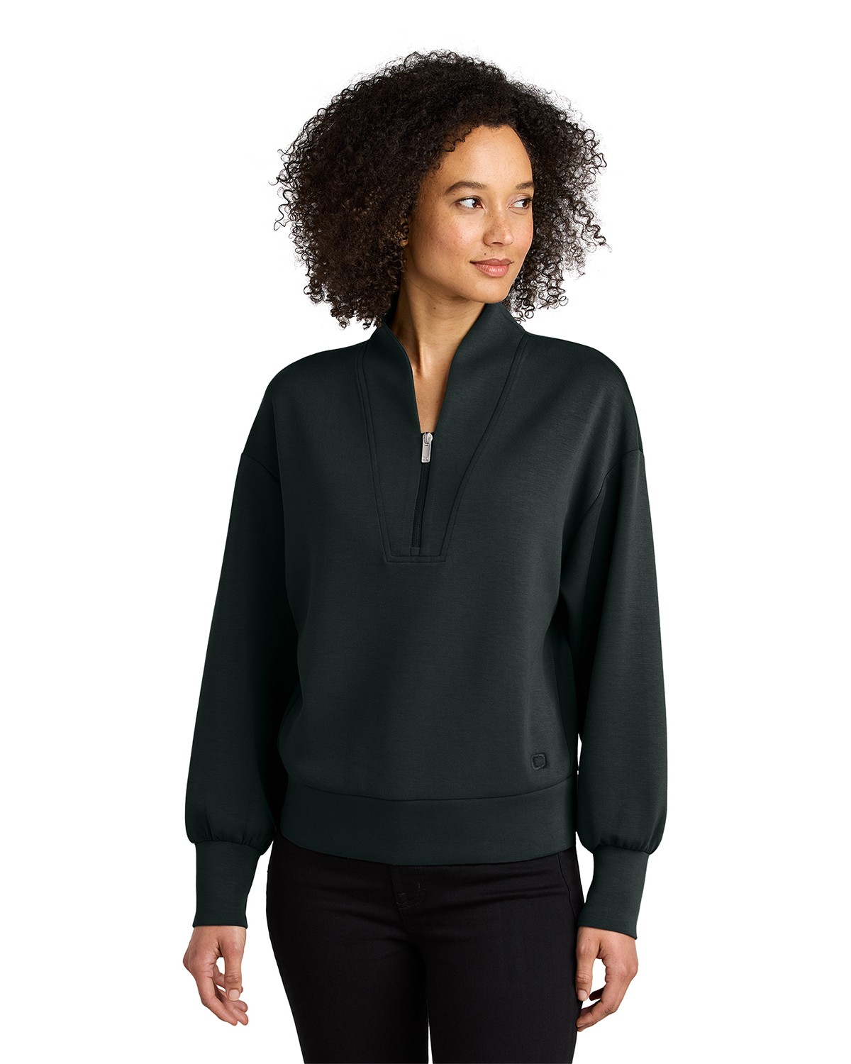 Ogio LOG861 Transcend 1/4-Zip Sweatshirt - For Women