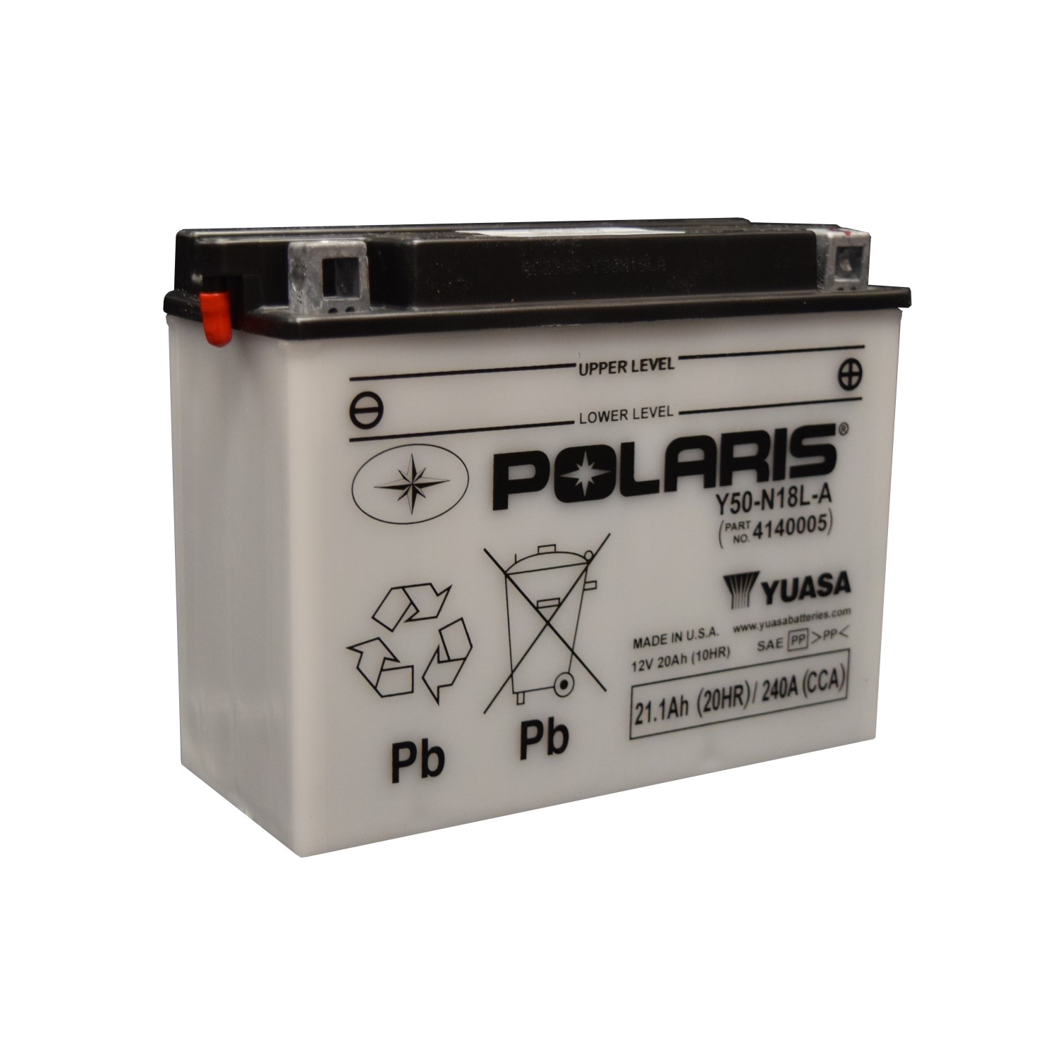 12V 20AH Conventional Battery for Snowmobiles | Polaris Snowmobiles