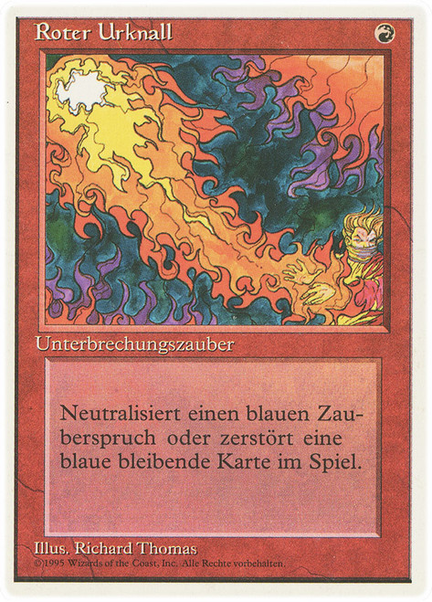 Red Elemental Blast | 4th Edition | Star City Games