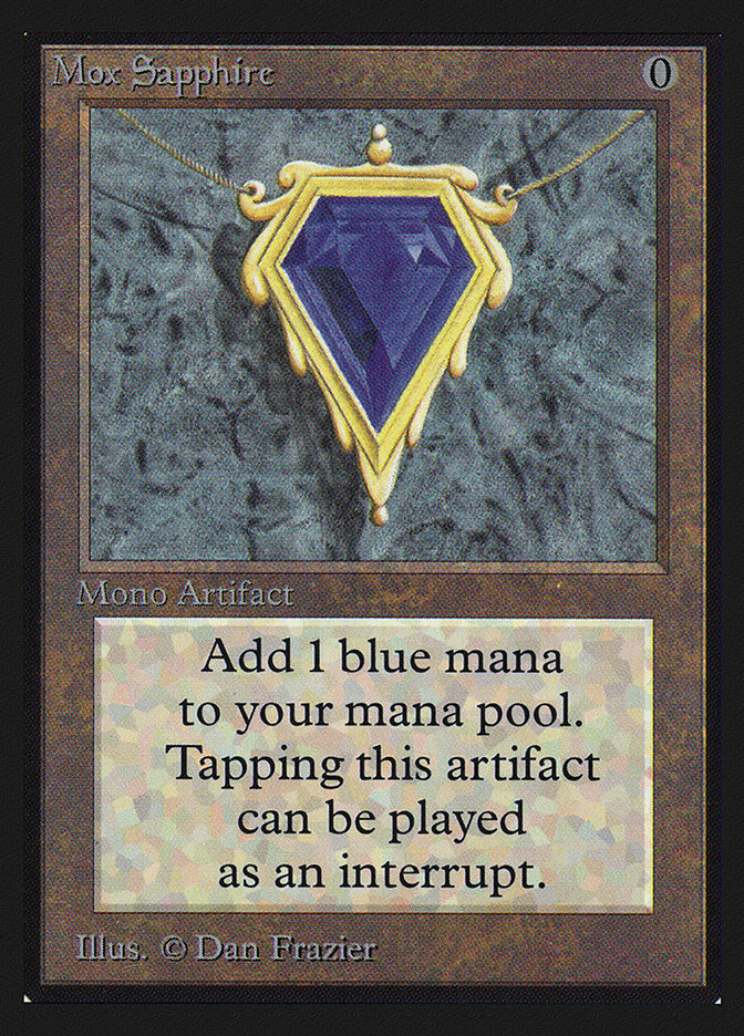 Mox Sapphire | International Edition | Star City Games