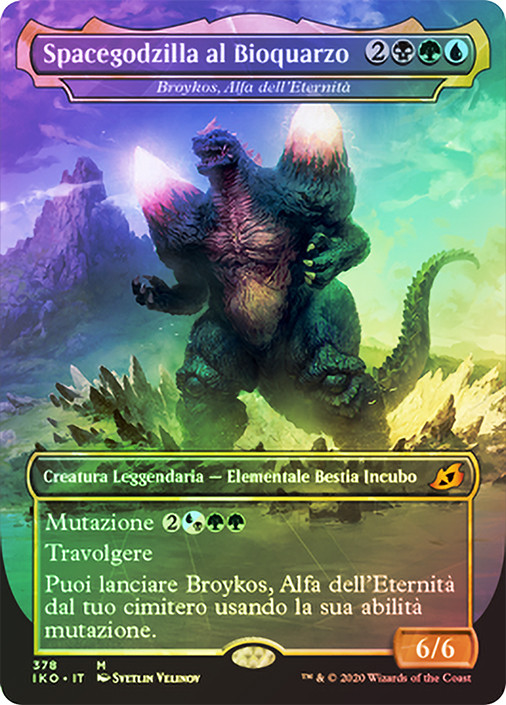 Brokkos, Apex of Forever (Bio-Quartz Spacegodzilla) (Godzilla