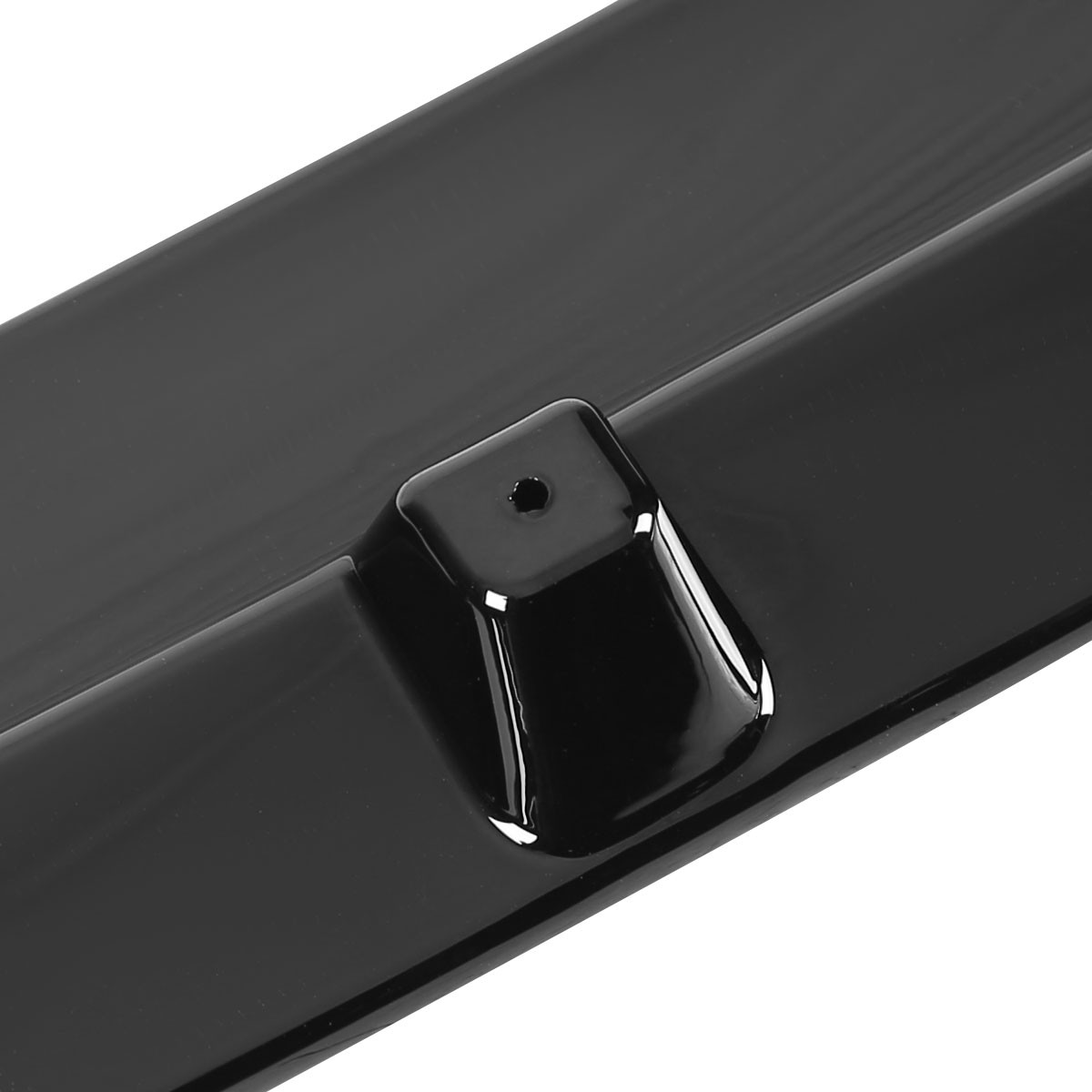 2017-2018 Hyundai Elantra Glossy Black Polypropylene 3PC Bumper