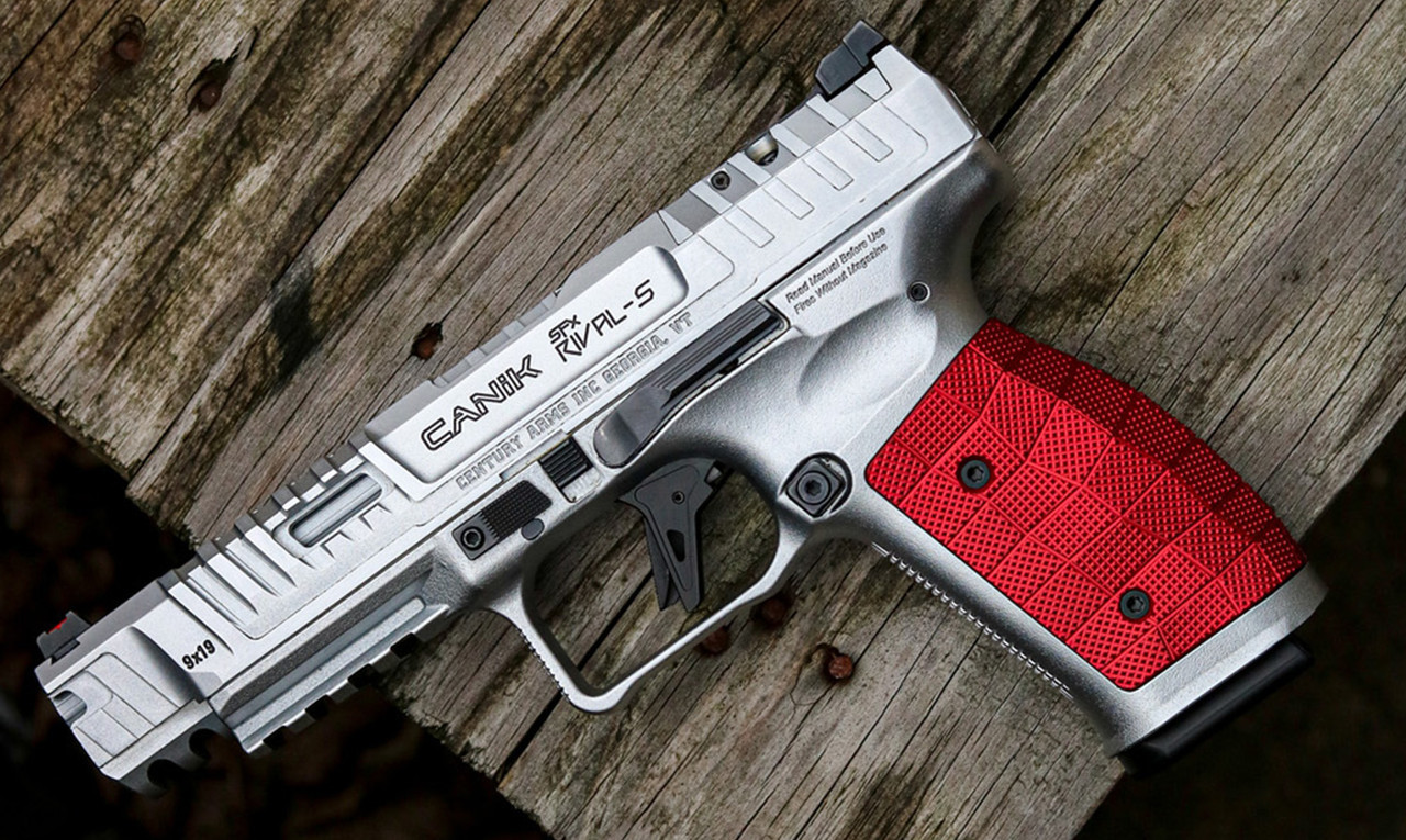 Canik SFx Rival-S Palm Swell GridLOK Aluminum Grips - Lok Grips