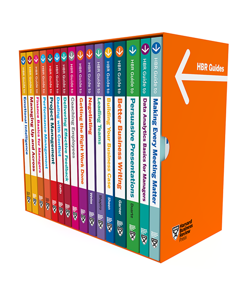 Harvard Business Review Guides Ultimate Boxed Set (16 Books)