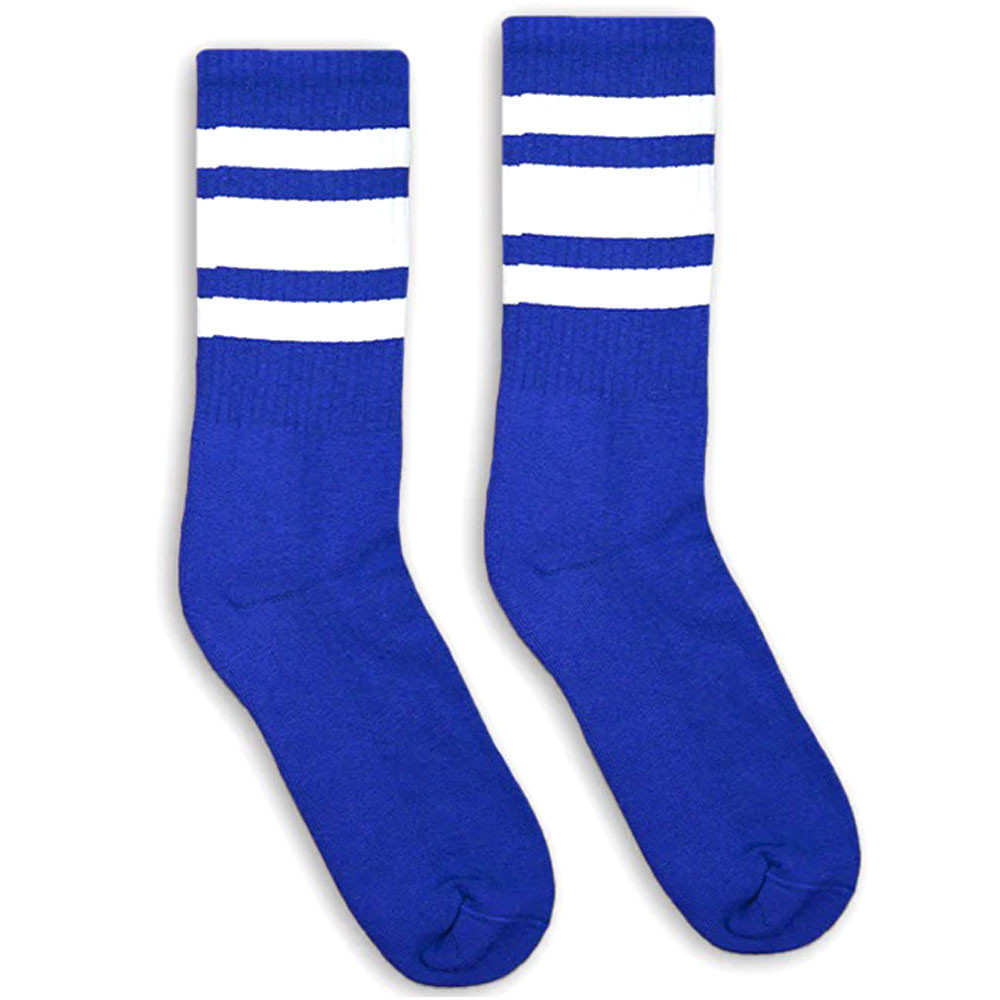 SOCCO_3_Stripe_Crew_Royal_Blue