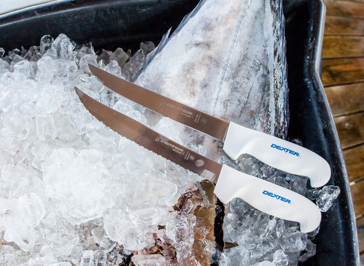 Dexter Outdoors® SG138EG 8 inch SOFGRIP® Wide fillet knife with