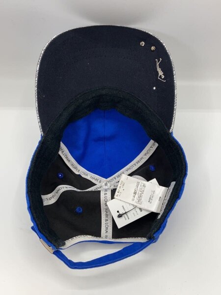 MARK & LONA(マークアンドロナ) / キャップ/--/コットン/BLU/無地