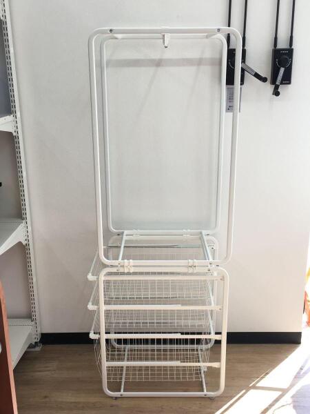 IKEA(イケア) / イケア/3段ラック/アルゴート/衣装ケース/WHT | 中古品