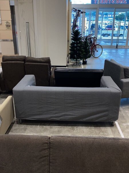 IKEA(イケア) / 3人掛けソファ/ファブリック/GRY/KLIPPAN | 中古品の