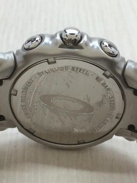 OAKLEY(オークリー) / クォーツ腕時計/アナログ/レザーベルト/革