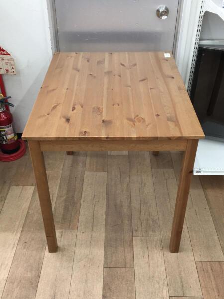IKEA(イケア) / ダイニングテーブル/食卓/パイン無垢材/OLMSTAD