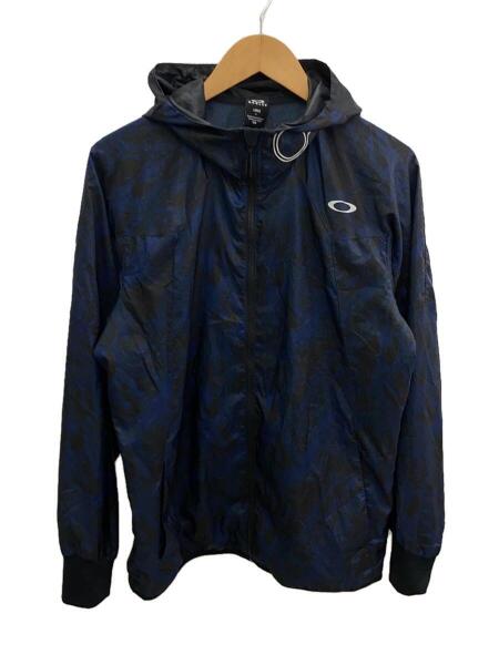 OAKLEY(オークリー) / ナイロンジャケット/L/ポリエステル/NVY/総柄