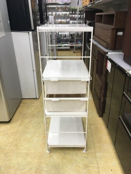 無印良品(ムジルシリョウヒン) / #棚・キャビネットその他/スチール/白