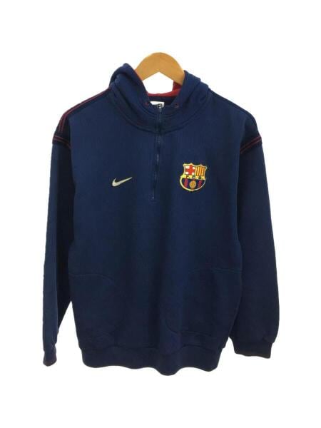 NIKE(ナイキ) / ハーフジップ/NIKE/FCバルセロナ/パーカー/S/ネイビー