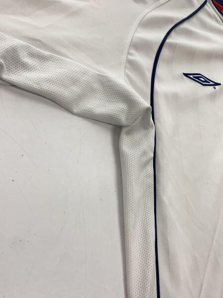 UMBRO(アンブロ) / イングランド代表/Tシャツ/M/ポリエステル/WHT