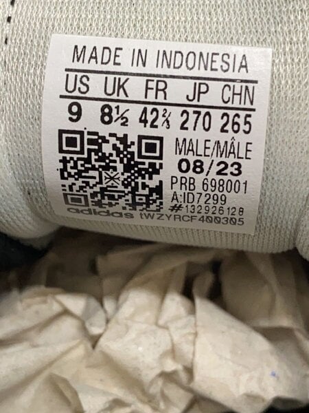 adidas(アディダス) / ローカットスニーカー_ID7299/27cm/BLK