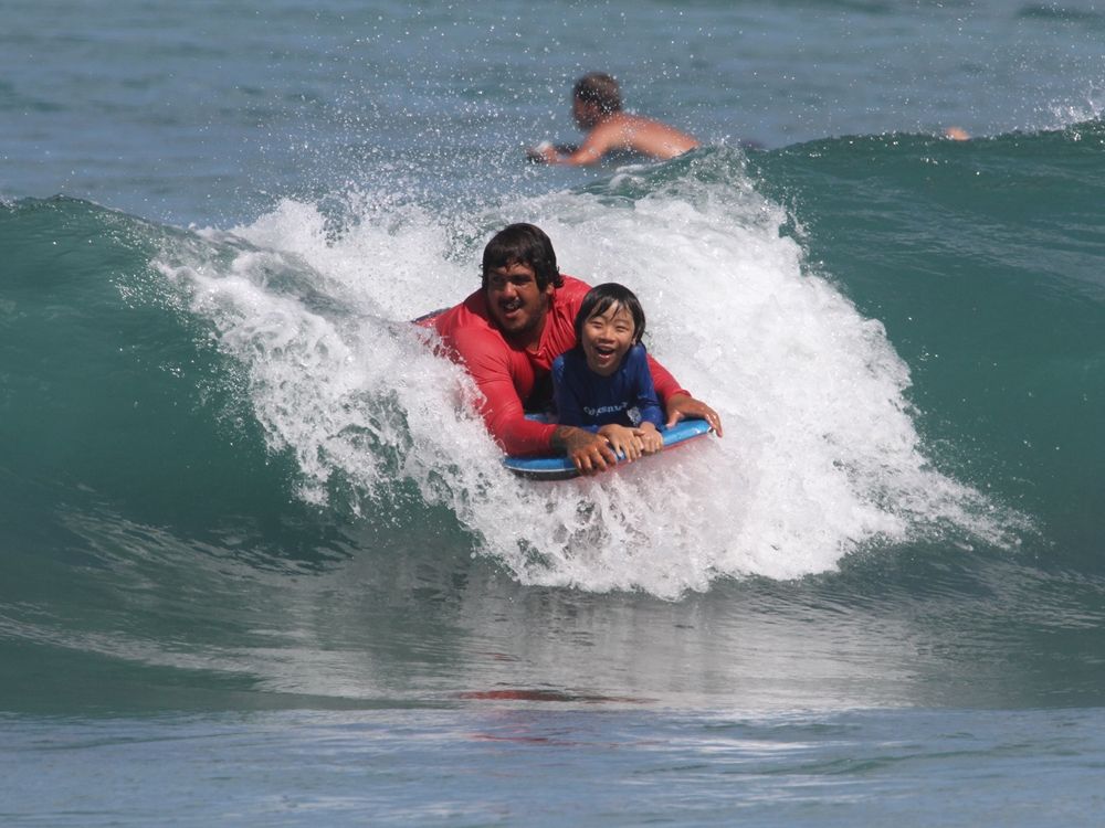 ハンズ・ヒーデマン ボディーボードレッスン | ハワイ（オアフ島
