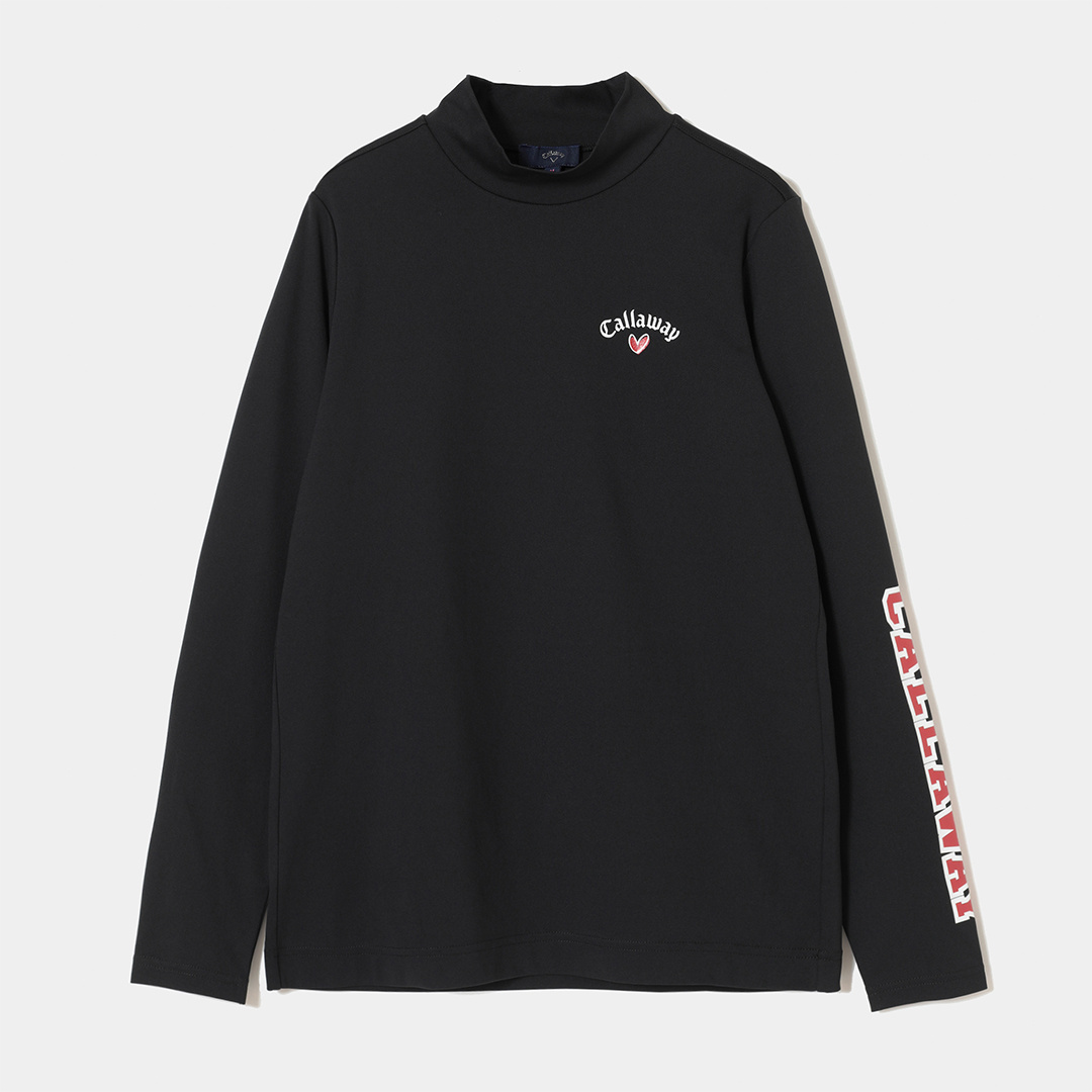 オンライン限定】ラブキャロウェイモックネック長袖シャツ (WOMENS)