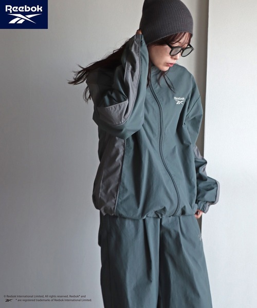 COURO | 【Reebok/リーボック】 別注スモールベクター刺繍裾ドロスト