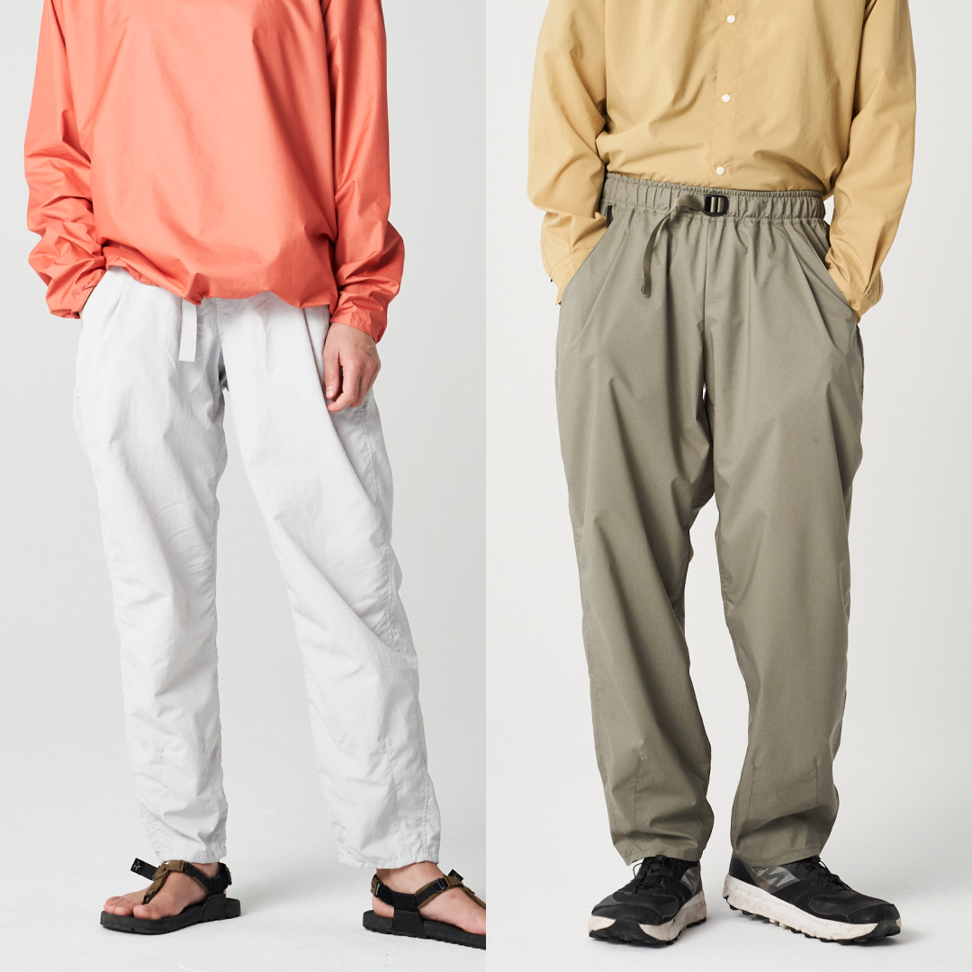 先行予約販売 5-Pocket Wide Pants, Light 5-Pocket Wide Pants | 山と