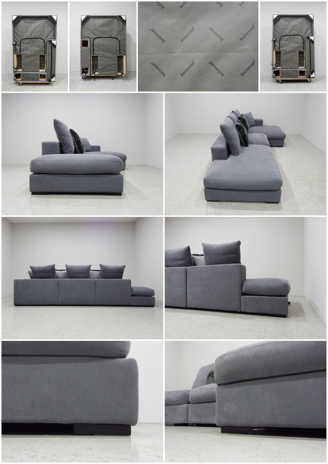 BoConcept/ボーコンセプト｜Cenova カウチソファ - 中古家具販売・展示