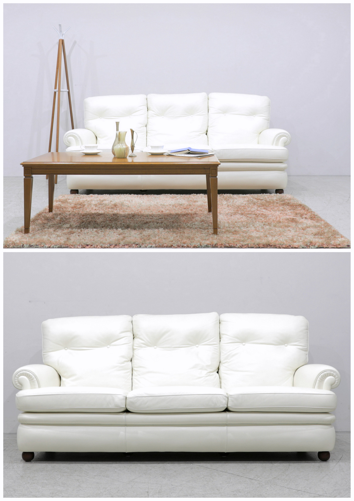 Poltrona Frau ポルトローナ・フラウ ｜ Dream ドリーム 総革 3人掛け