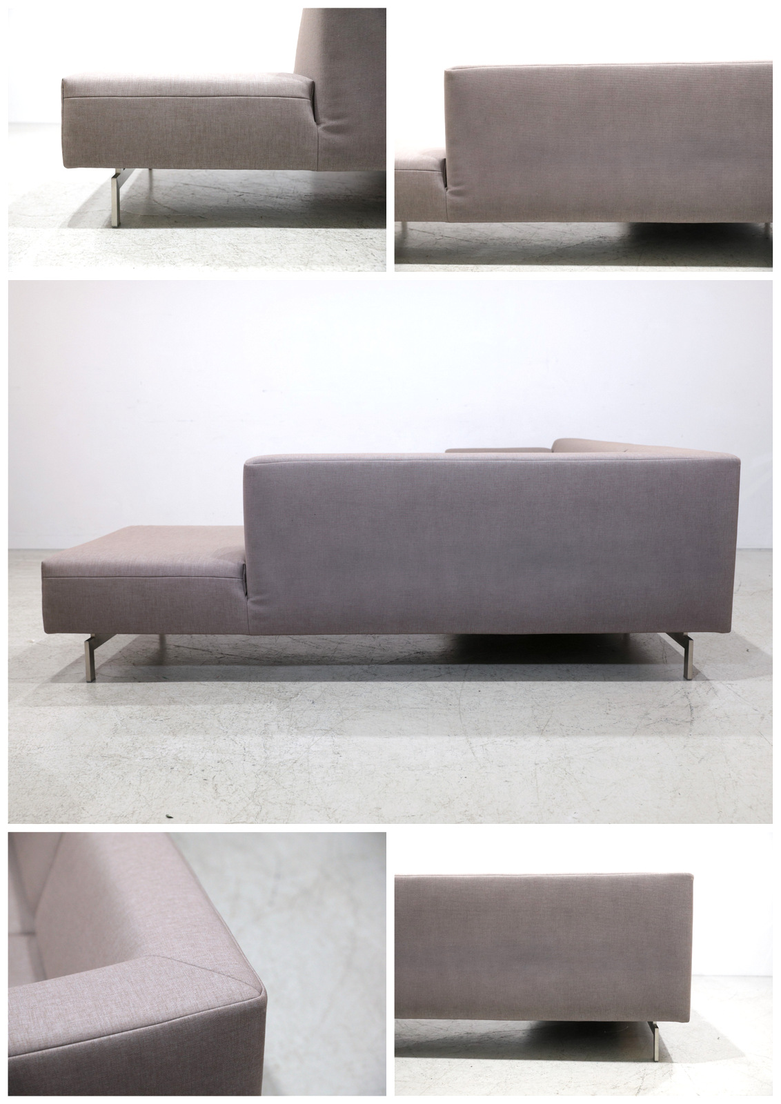 ROLF BENZ ロルフベンツ｜LINEA リネア 3人掛け カウチソファ （展示超