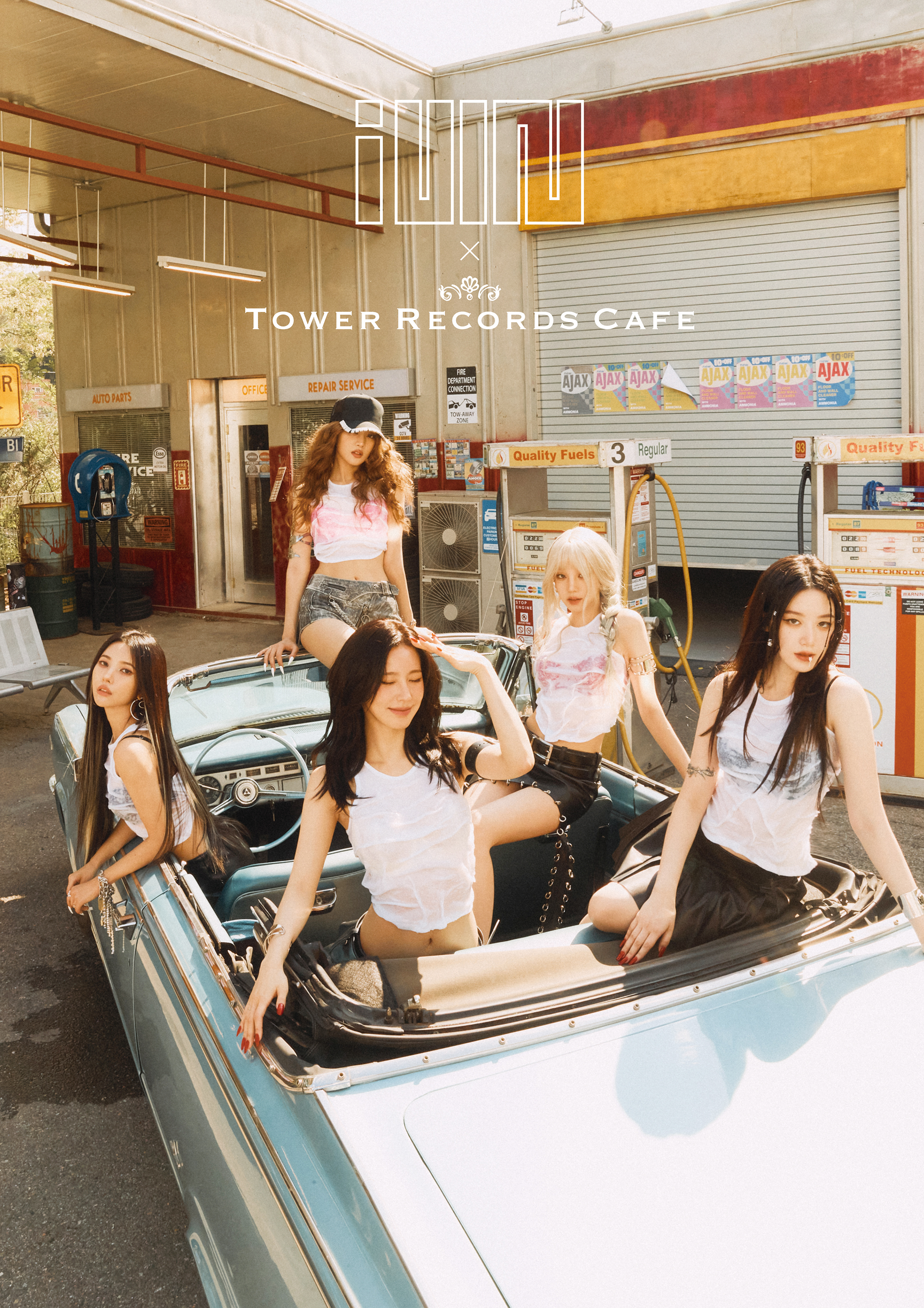 5人組グローバルガールズグループ「(G)I-DLE」 × TOWER RECORDS CAFE