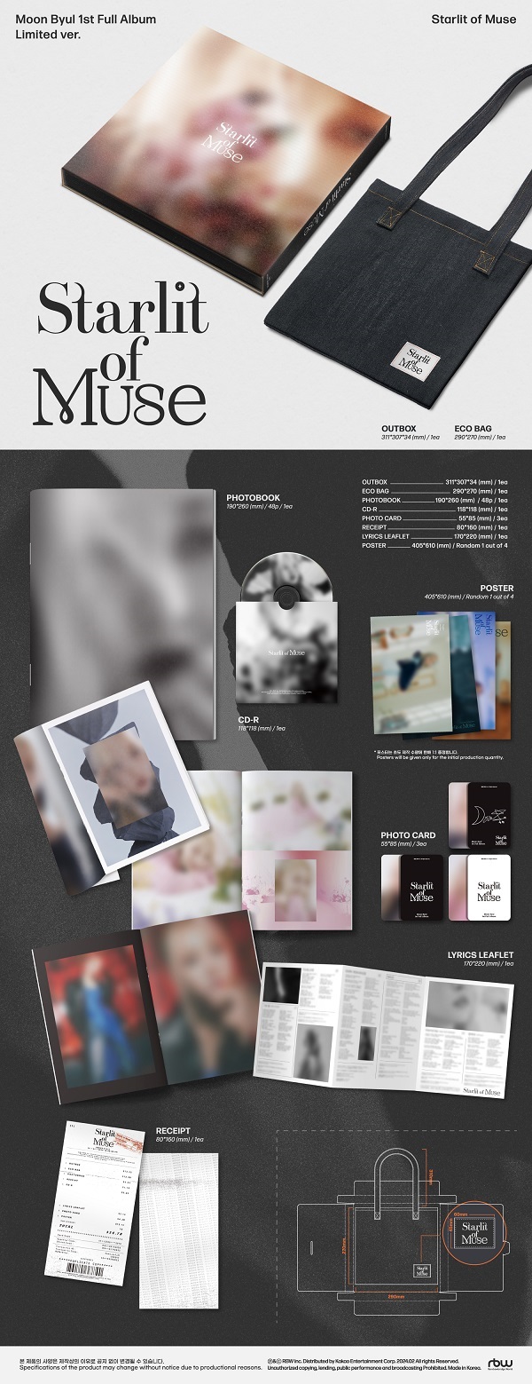 MoonByul (ムンビョル/MAMAMOO)｜ファーストフルアルバム『Starlit of