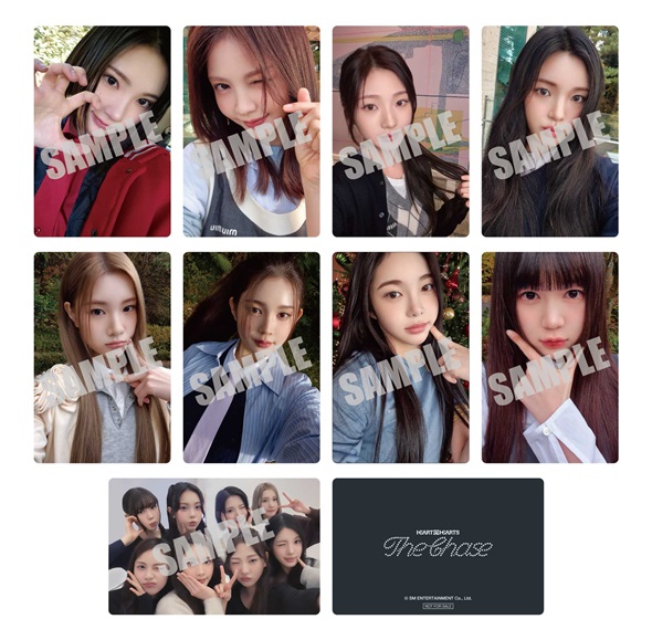 Hearts2Hearts The 1st Single『The Chase』日本オリジナル特典付き