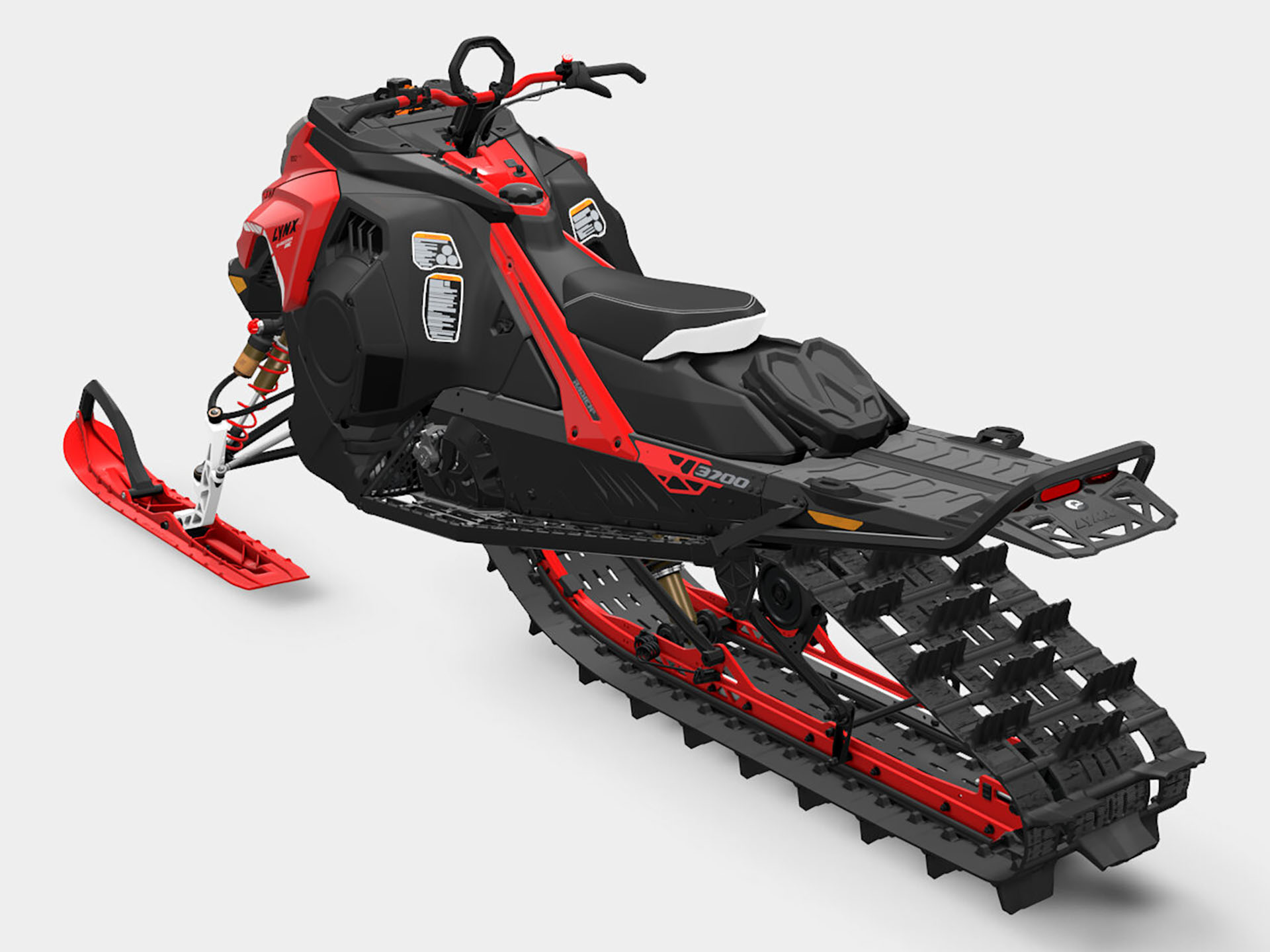 New 2026 LYNX Shredder RE 3700 850 E-TEC PowderMax SHOT
