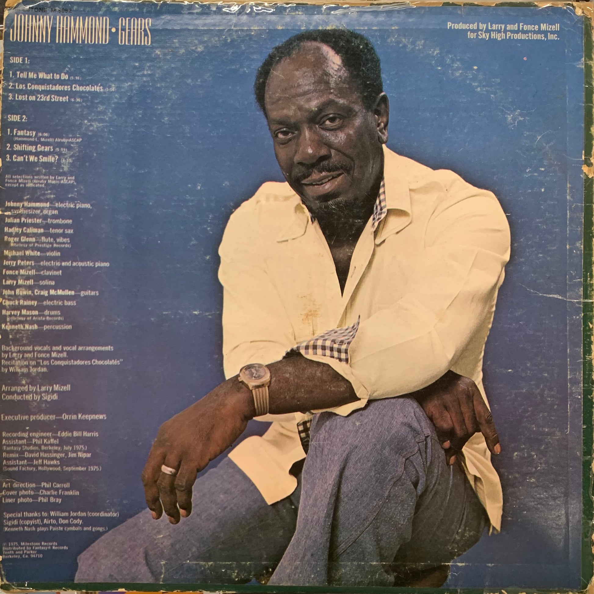 USED, US ORIG】Johnny Hammond - Gears (LP) – CELLAR RECORDS