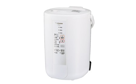 象印スチーム式加湿器【清潔・安心・安全】EERQ50-WA ホワイトの