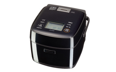 三菱IHジャー炊飯器 備長炭 炭炊釜（小容量タイプ） NJ-SE06H-B