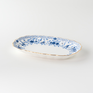 NARUMI ミラノ 大皿 サービスプレート トレー オーバル 透かし c3