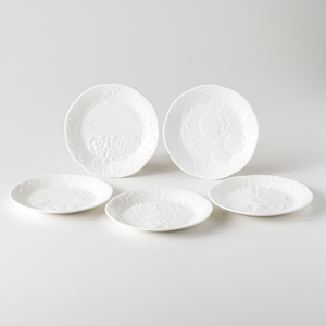 プレート 17㎝ 5枚 NARUMI アソート 食器 皿 プレート 白 ホワイト