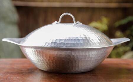 八木庖丁店】手打ちアルミ製 よせ鍋(9寸)｜京都 キッチン用品 人気 鍋