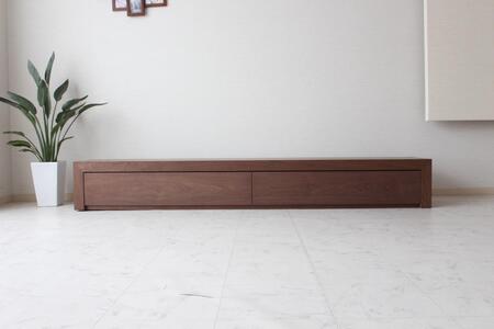 ICHI TV Borad 2400mm】ウォールナット オイルフィニッシュ リモコン