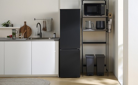 冷凍冷蔵庫 170L IRSD-17A-BH ナチュラルブラック 冷蔵庫 2ドア