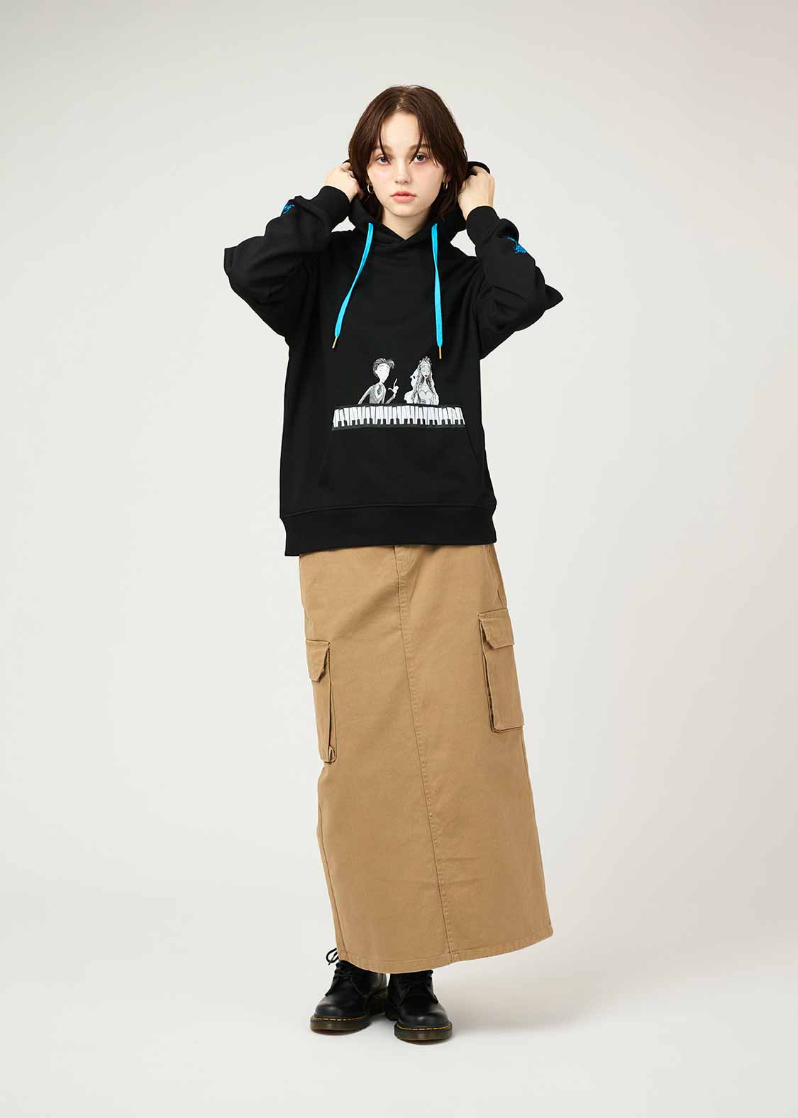 ピアノ｜パーカー｜ユニセックス｜グラニフ(graniph)公式オンラインストア