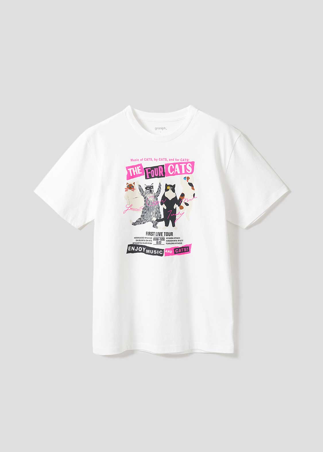 ザ フォーキャッツ ポスター｜Tシャツ｜ユニセックス｜グラニフ