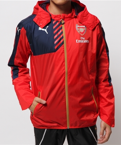PUMA（プーマ）の「ARSENAL レインジャケット 【ホーム＆アウェー