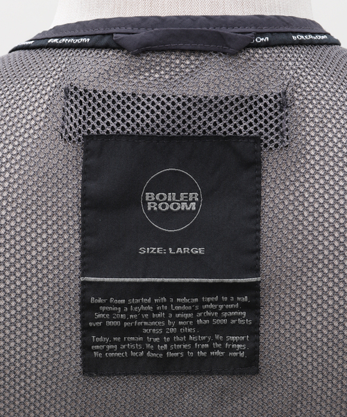 セール】BOILER ROOM / ボイラールーム MESH CARGO VEST SS24JK04BLK