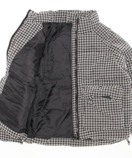 urge：（アージコロン ）の「【URGE：】 千鳥柄 ダウンジャケット
