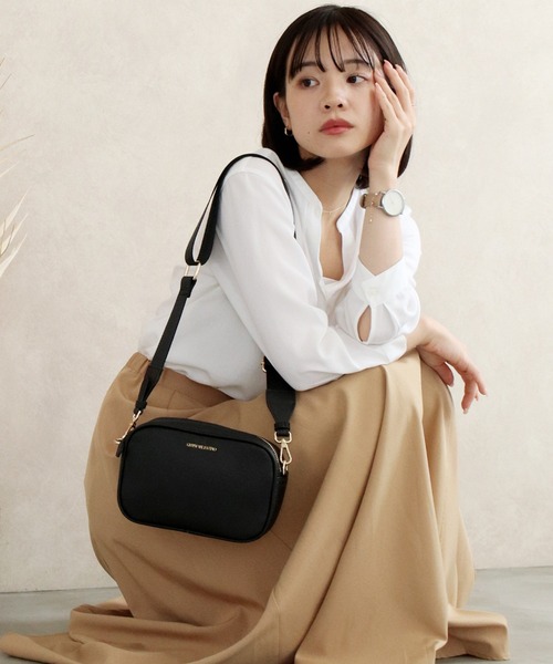 セール】【GIANNI VALENTINO/ジャンニ バレンチノ】PUレザー ロゴ ミニ