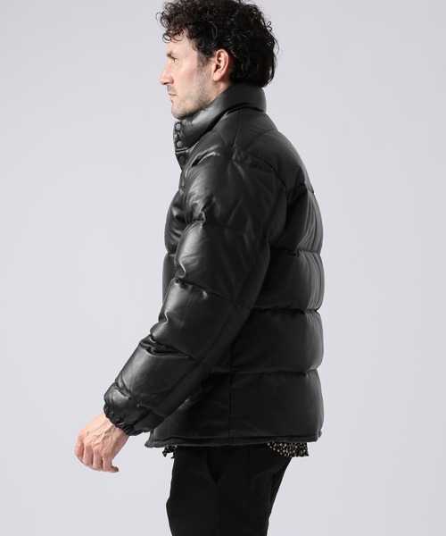 Psycho Bunny（サイコバニー）の「シープレザー ダウンジャケット