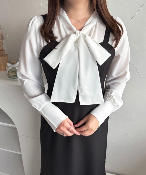 セール】アソートボウタイブラウス【ZOZOTOWN限定アイテム】（シャツ