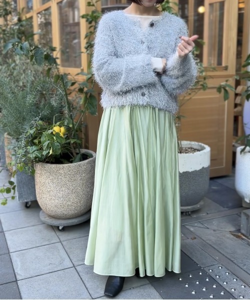 セール】【セットアップ対応】シャギー2WAYショートカーディガン