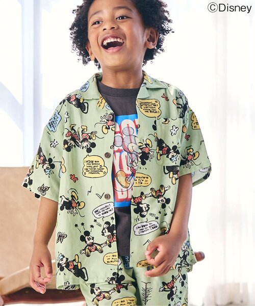 セール】【ディズニーキャラクター】アロハシャツ（シャツ/ブラウス